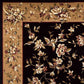 HomeRoots 2' x 3' Polypropylene Black or Beige Accent Rug