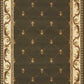 HomeRoots 2' x 3' Polypropylene Green Accent Rug