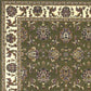 HomeRoots 2' x 3' Polypropylene Green or Ivory Accent Rug