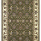 HomeRoots 2' x 3' Polypropylene Green or Ivory Accent Rug