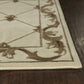 HomeRoots 2' x 3' Polypropylene Ivory Accent Rug