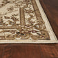 HomeRoots 2' x 3' Polypropylene Ivory Accent Rug