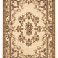 HomeRoots 2' x 3' Polypropylene Ivory Accent Rug
