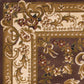 HomeRoots 2' x 3' Polypropylene Plum or Ivory Accent Rug