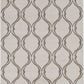HomeRoots 2' x 3' Sand Wavy Line Pattern Accent Rug