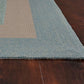 HomeRoots 2' x 3' Spa Polypropylene Accent Rug