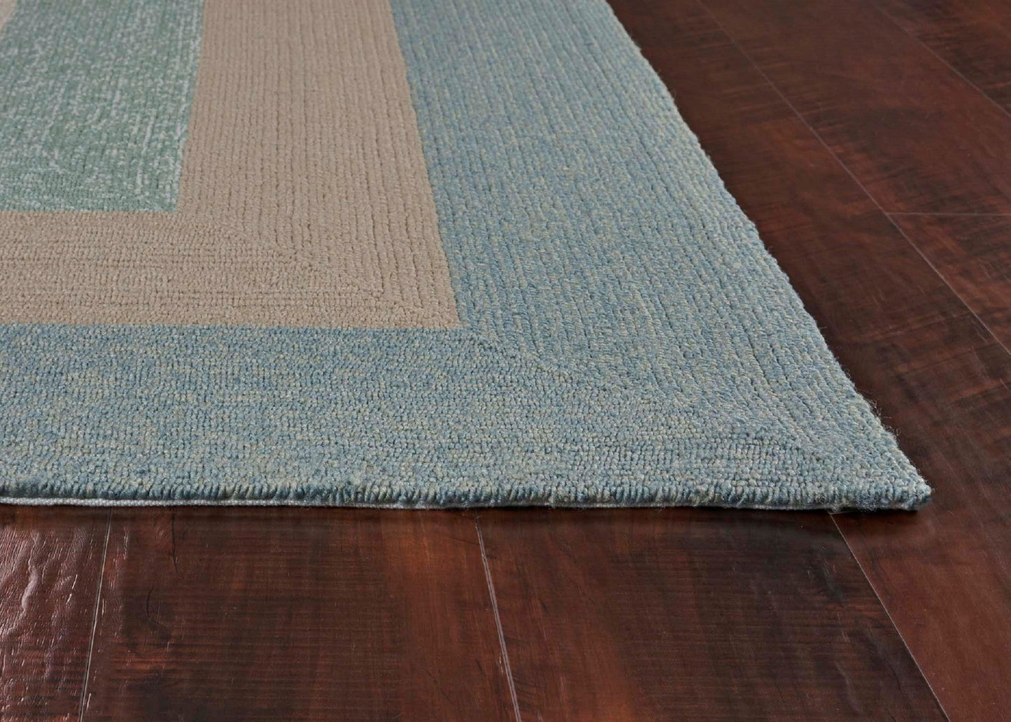 HomeRoots 2' x 3' Spa Polypropylene Accent Rug
