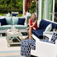 HomeRoots 2' x 3' Spa Polypropylene Accent Rug