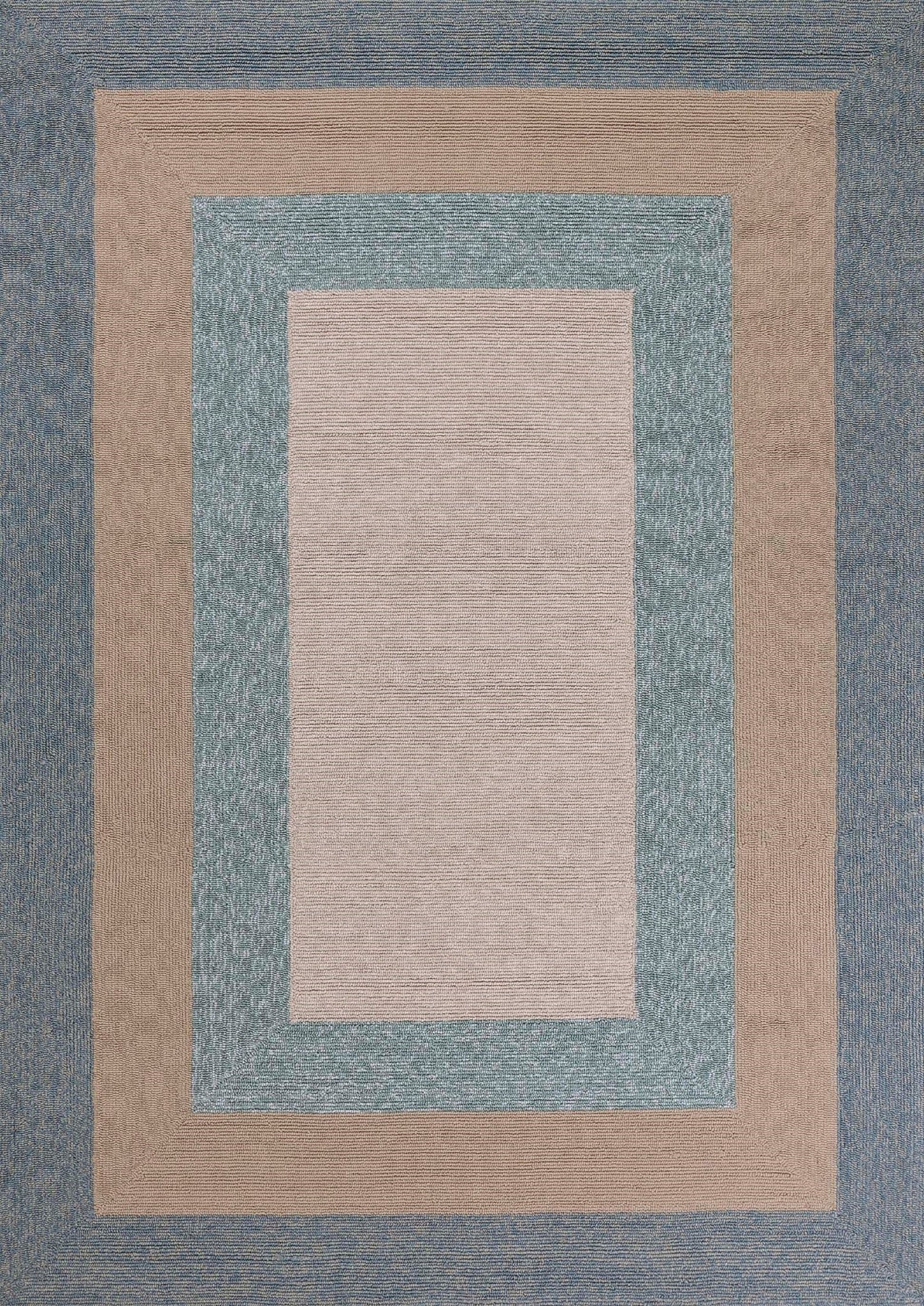 HomeRoots 2' x 3' Spa Polypropylene Accent Rug