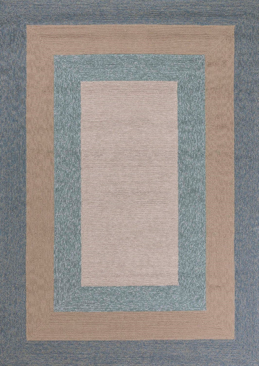HomeRoots 2' x 3' Spa Polypropylene Accent Rug