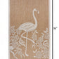 HomeRoots 2' x 3' Tan Flamingo Indoor Outdoor Scatter Rug