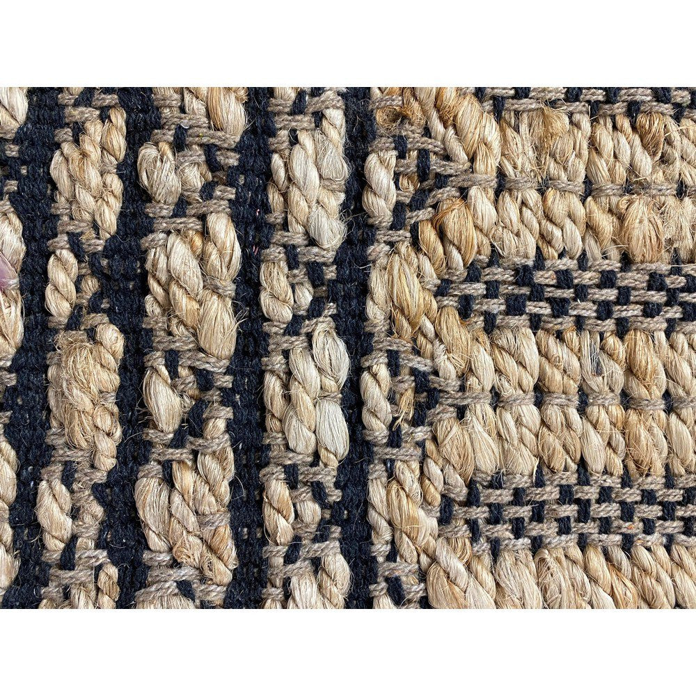 HomeRoots 2' x 3' Tan and Black Ornate Geometric Scatter Rug