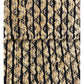 HomeRoots 2' x 3' Tan and Black Ornate Geometric Scatter Rug
