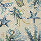 HomeRoots 2' x 3' UV treated Polypropylene Ivory or Blue Accent Rug