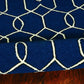 HomeRoots 2' x 3' UV treated Polypropylene Navy Accent Rug