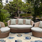 HomeRoots 2' x 3' UV treated Polypropylene Sand Accent Rug