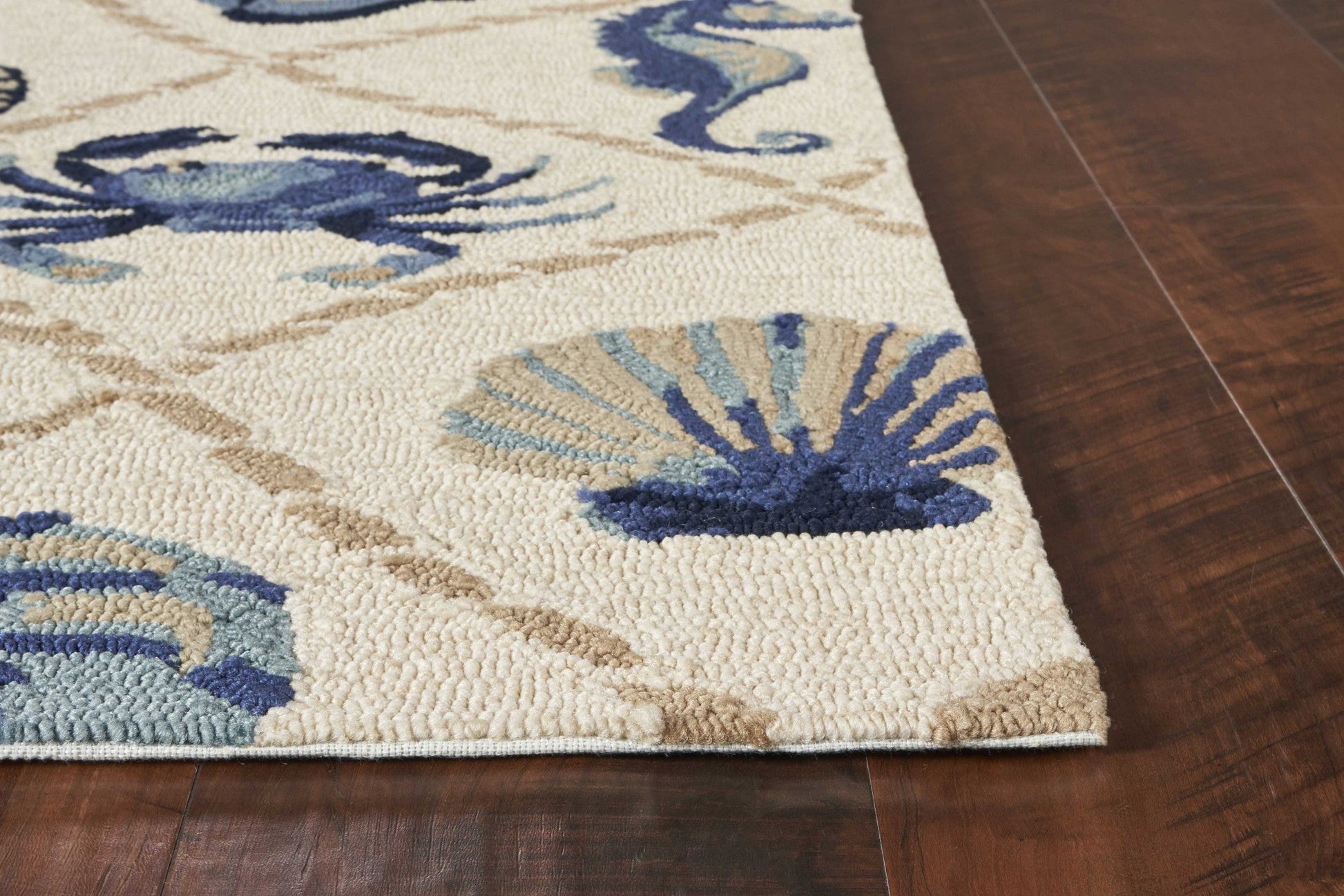 HomeRoots 2' x 3' UV treated Polypropylene Sand Accent Rug