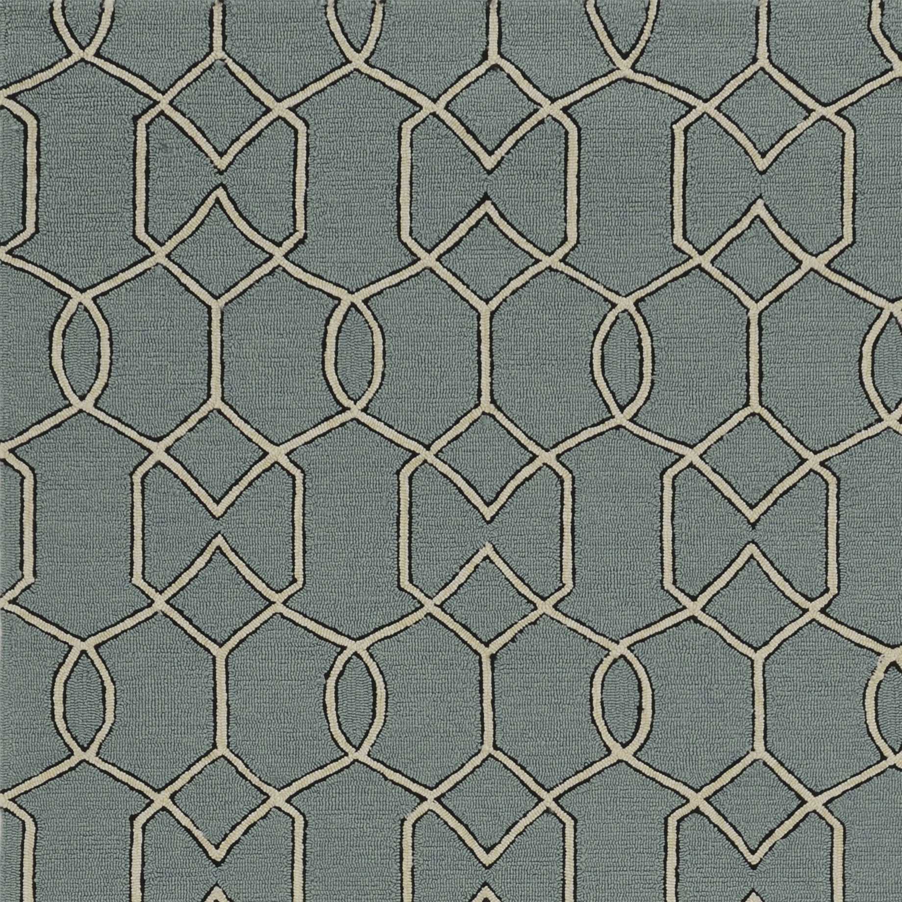 HomeRoots 2' x 3' UV treated Polypropylene Spa Accent Rug