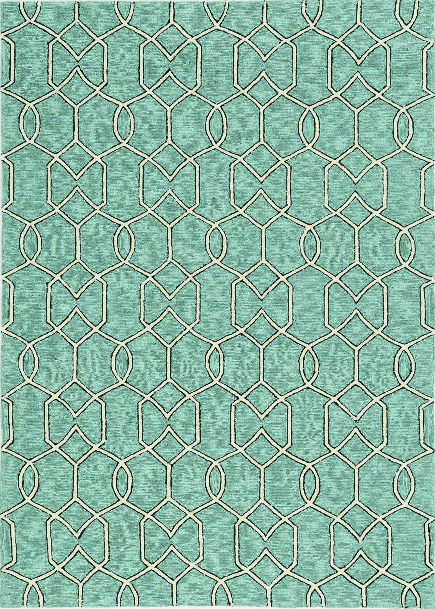 HomeRoots 2' x 3' UV treated Polypropylene Spa Accent Rug