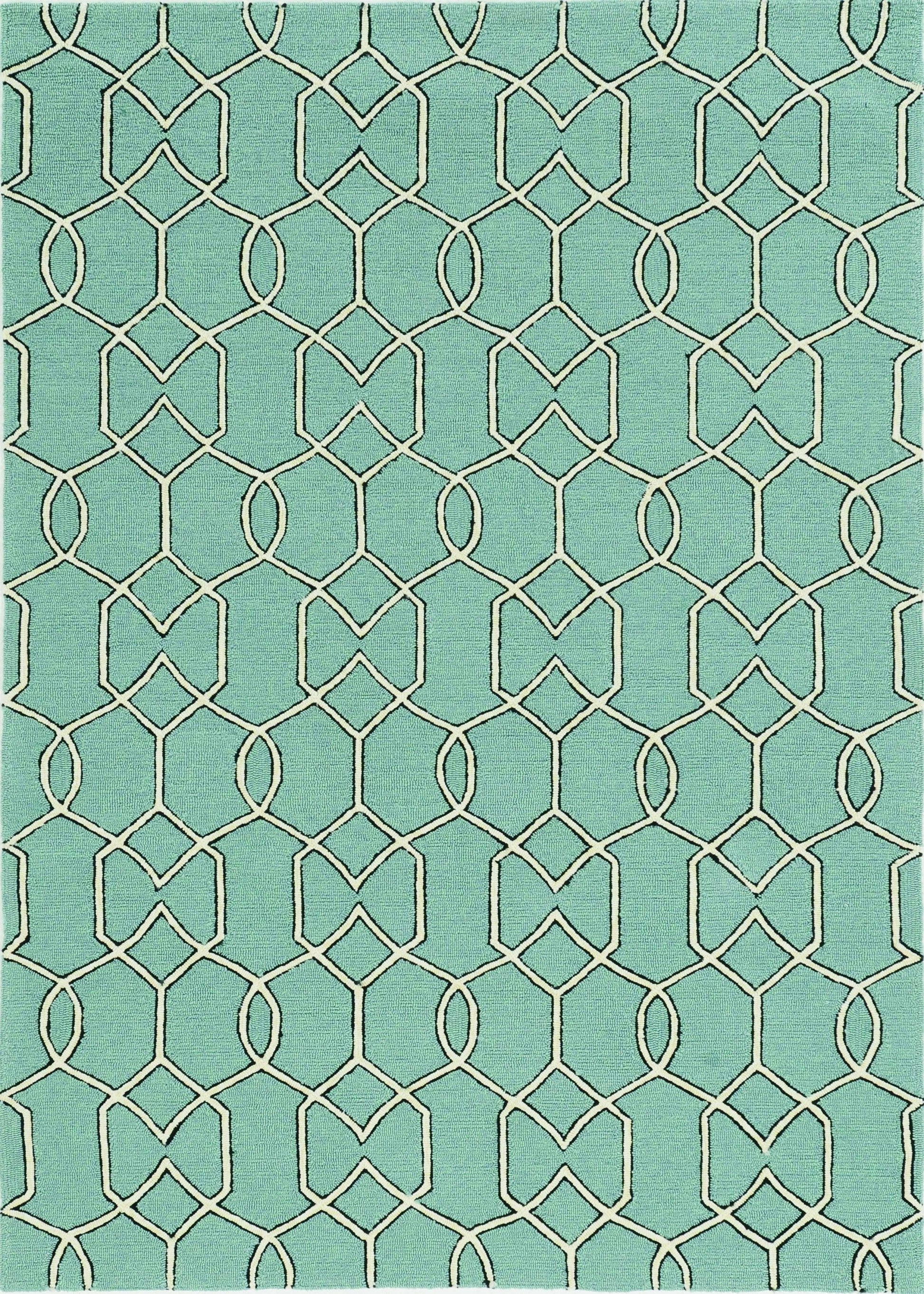 HomeRoots 2' x 3' UV treated Polypropylene Spa Accent Rug