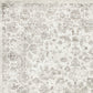 HomeRoots 2' x 3' Viscose Accent Rug With Silver Finish