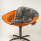 HomeRoots 2' x 3' Warm Gray New Zealand Natural Sheepskin Rug