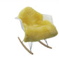 HomeRoots 2' x 3' Yellow New Zealand Natural Sheepskin Rug