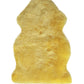 HomeRoots 2' x 3' Yellow New Zealand Natural Sheepskin Rug