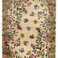 HomeRoots 2' x 4' Beige Antique Floral Wool Area Rug