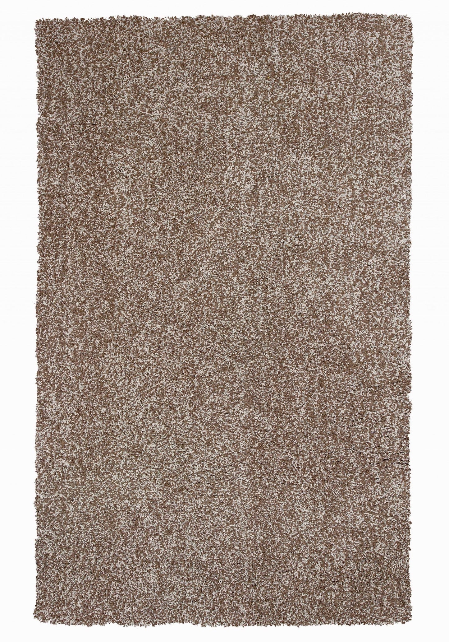 HomeRoots 2' x 4' Beige Heather Indoor Shag Rug