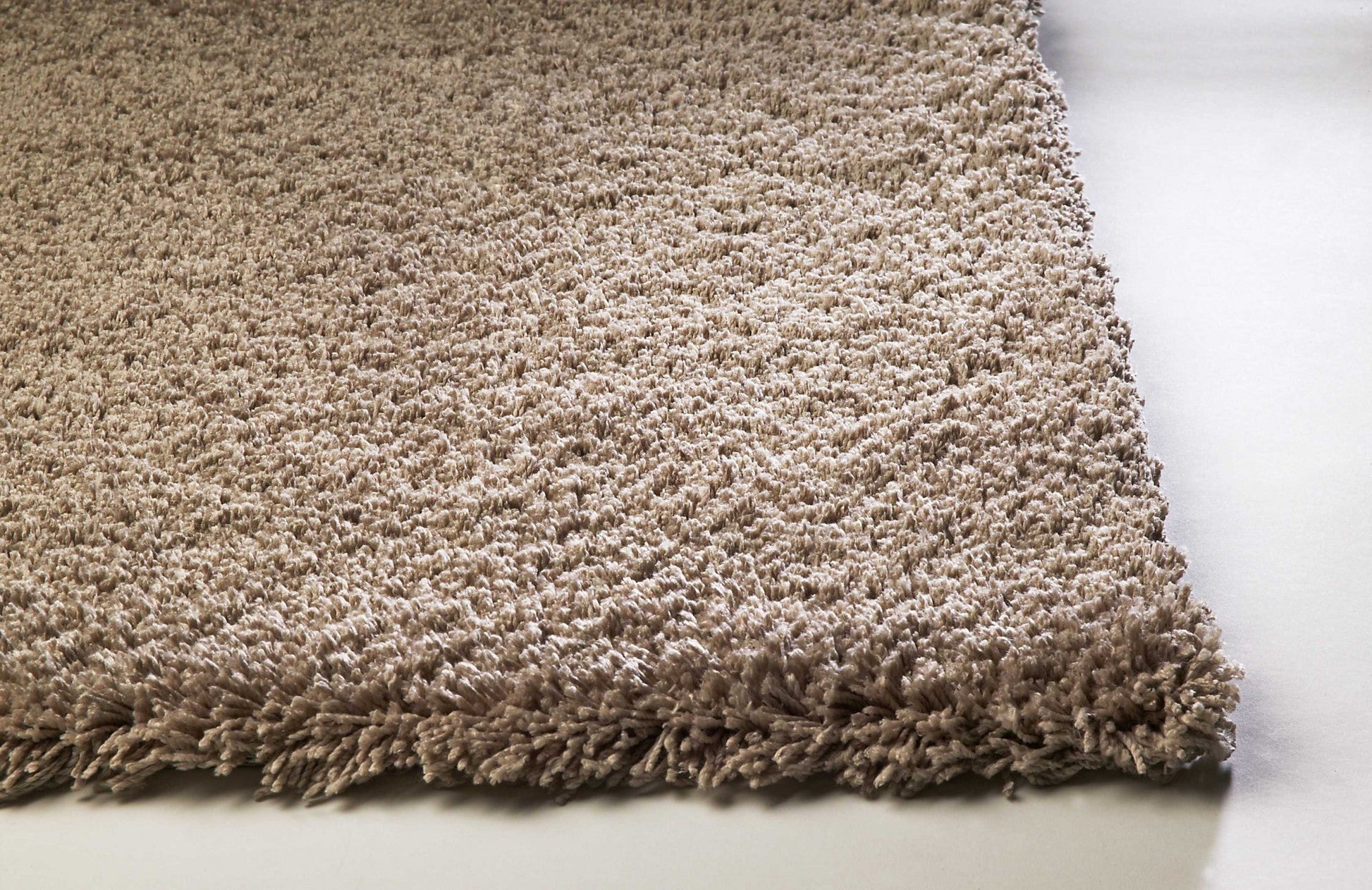 HomeRoots 2' x 4' Beige Indoor Shag Rug