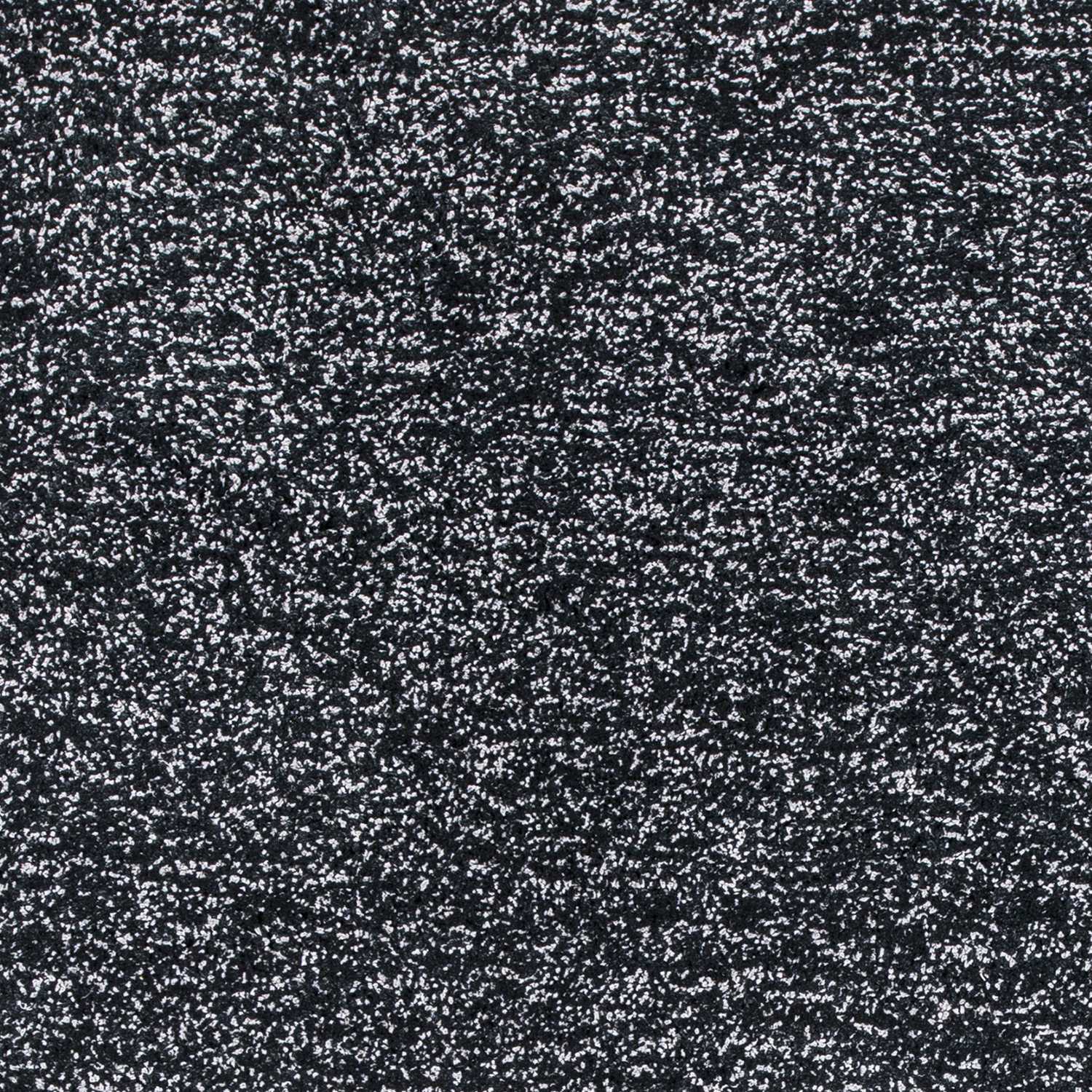 HomeRoots 2' x 4' Black Heather Indoor Shag Rug