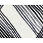 HomeRoots 2' x 4' Black and Gray Abstract Arrow Washable Floor Mat