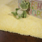 HomeRoots 2' x 4' Canary Yellow Indoor Shag Rug
