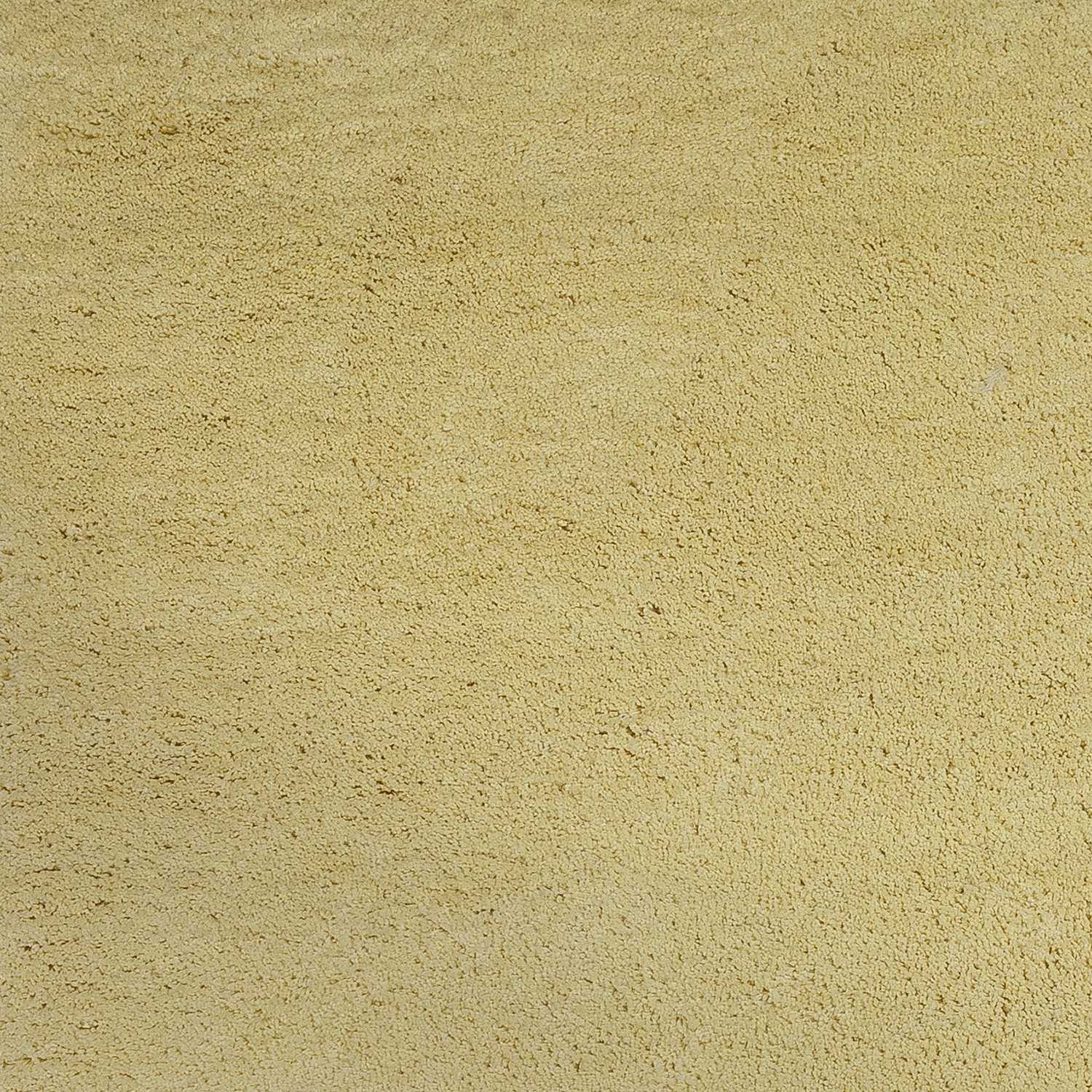 HomeRoots 2' x 4' Canary Yellow Indoor Shag Rug