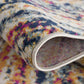 HomeRoots 2' x 4' Cream Celestial Burst Abstract Area Rug