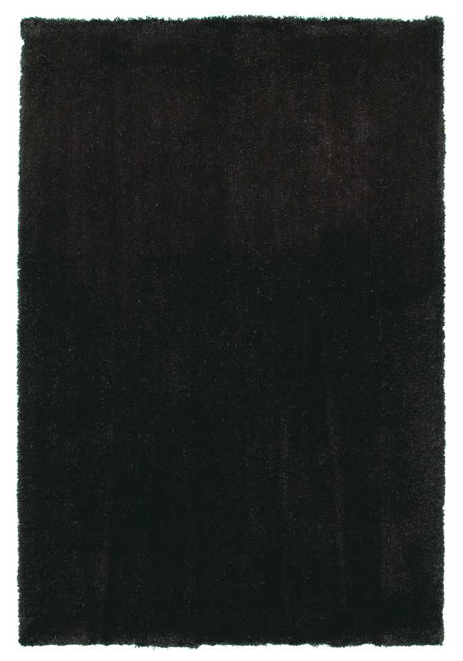 HomeRoots 2' x 4' Espresso Brown Indoor Shag Rug
