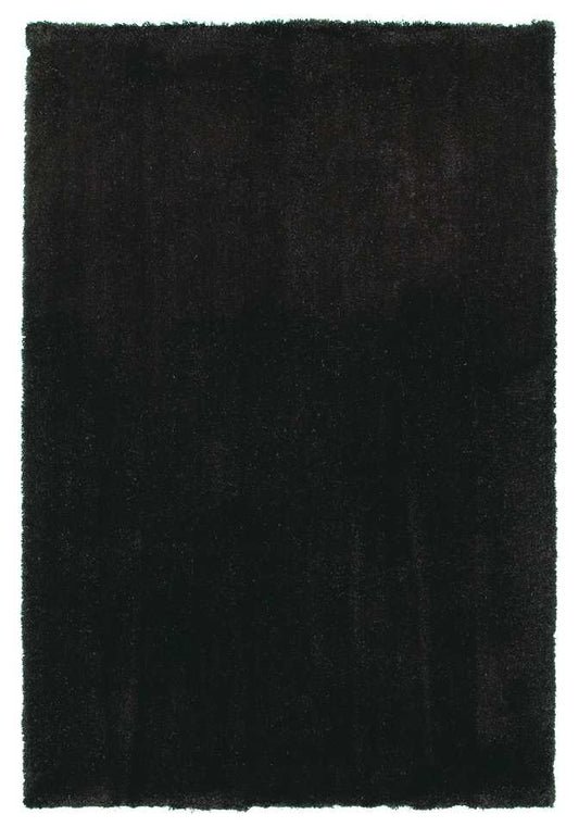 HomeRoots 2' x 4' Espresso Brown Indoor Shag Rug