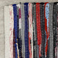 HomeRoots 2’ x 4’ Geometric Colorful Chindi Area Rug