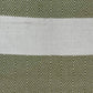 HomeRoots 2' x 4' Green and White Chevron Striped Area Rug