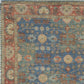 HomeRoots 2" x 4" Hand Woven Floral Traditional Indoor Accent Rug With Blue and Red Finish