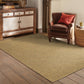 HomeRoots 2’ x 4’ Indoor Outdoor Scatter Rug in Solid Tan Finish