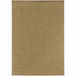 HomeRoots 2’ x 4’ Indoor Outdoor Scatter Rug in Solid Tan Finish