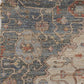 HomeRoots 2" x 4" Jute Blue or Red Area Rug