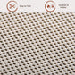 HomeRoots 2' x 4' King's Premium Non Slip Rug Pad in Ivory Finish