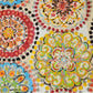 HomeRoots 2' x 4' Mediterranean Brights Washable Floor Mat