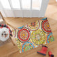 HomeRoots 2' x 4' Mediterranean Brights Washable Floor Mat
