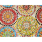 HomeRoots 2' x 4' Mediterranean Brights Washable Floor Mat