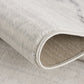 HomeRoots 2’ x 4’ Modern Abstract Pattern Area Rug in Gray Finish