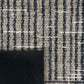 HomeRoots 2' x 4' Modern Geo Lines in Squares Washable Floor Mat